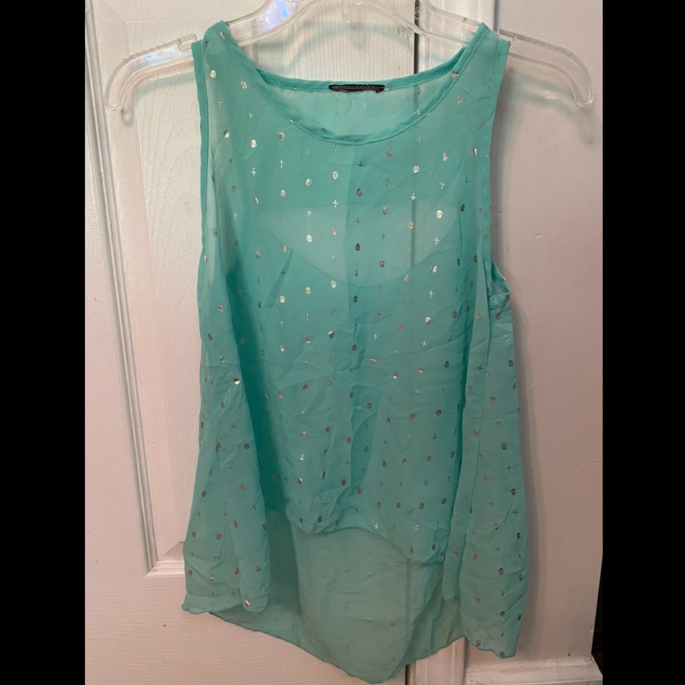 Sheer skull and cross tank